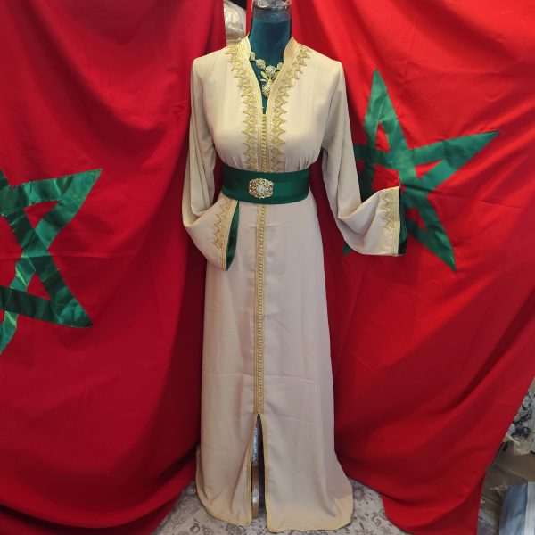 caftan marocain neuf avec ceinture — photo 9