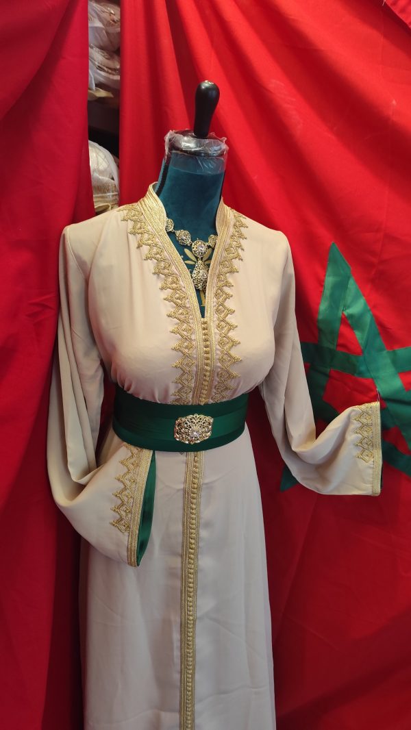 caftan marocain neuf avec ceinture — photo 6