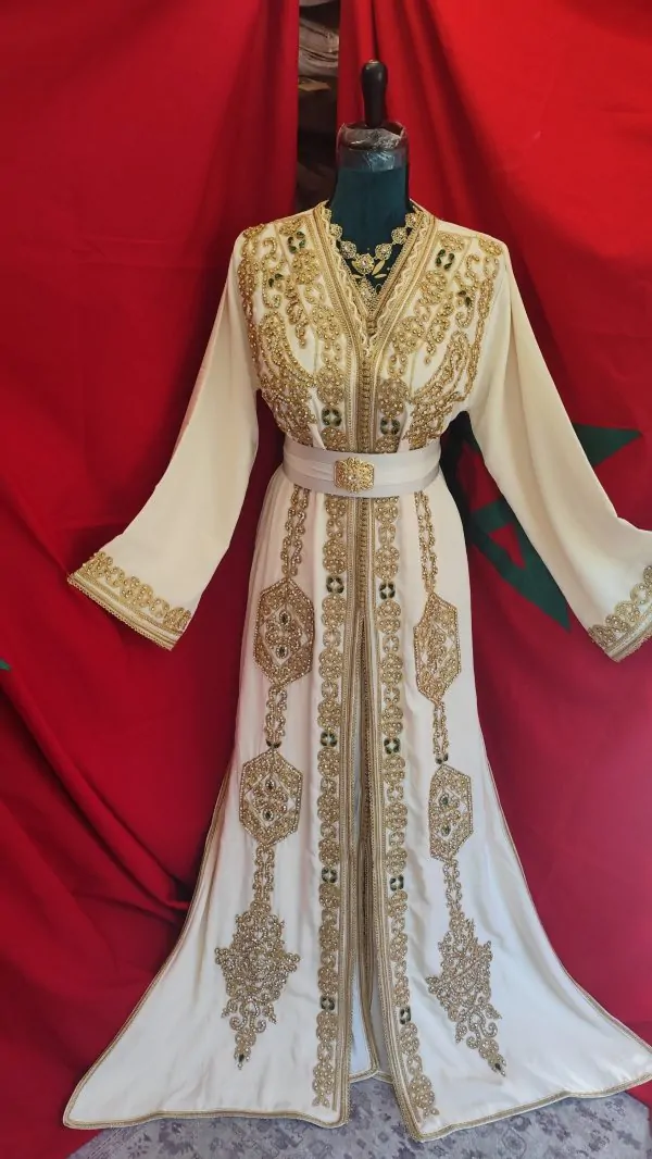 caftan marocain neuf doublé — photo 6