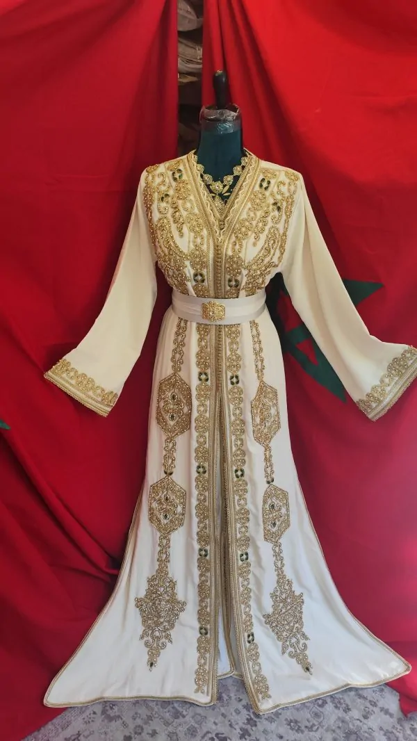 caftan marocain neuf doublé — photo 9