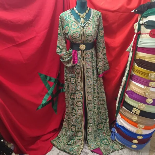 caftan marocain d occasion doublé