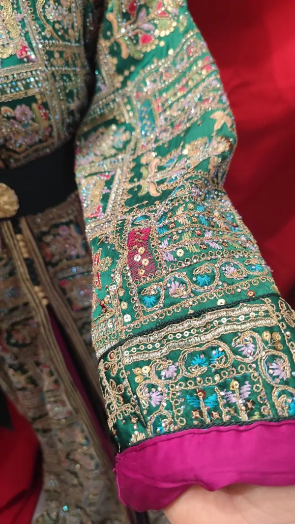 caftan marocain d occasion doublé — photo 12