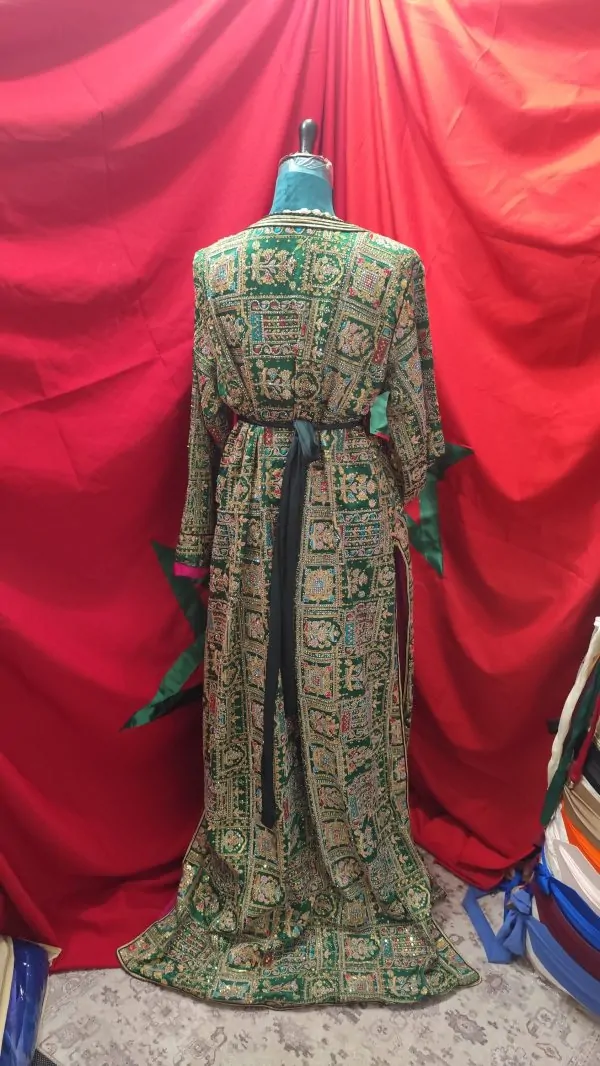 caftan marocain d occasion doublé — photo 8