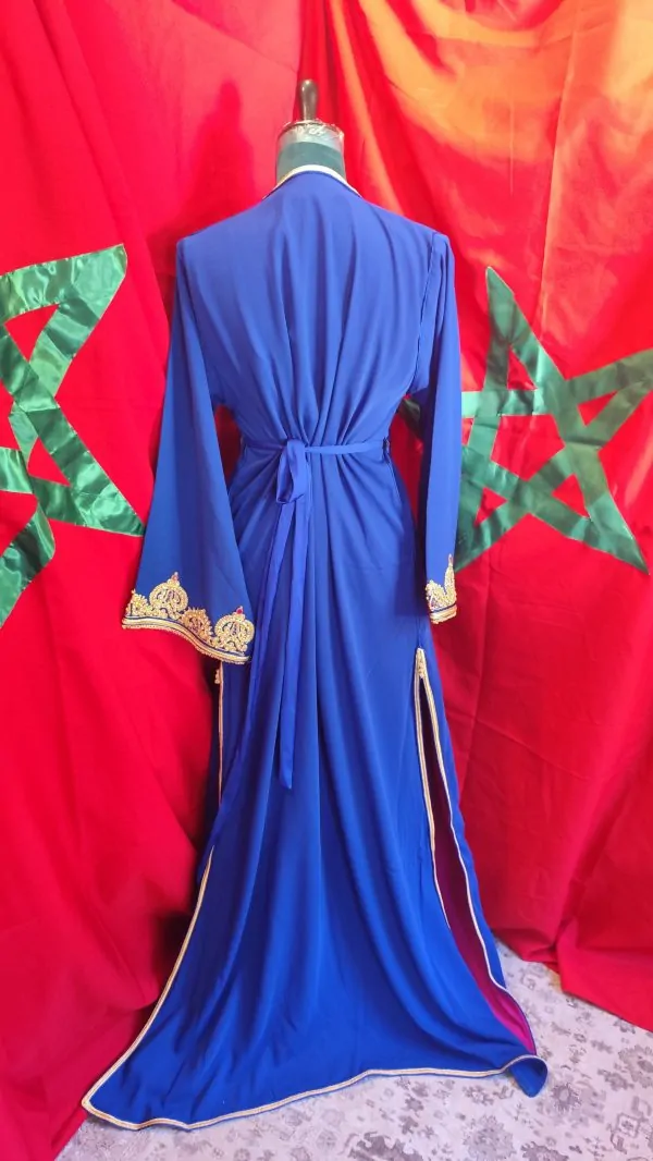caftan marocain neuf avec ceinture — photo 2