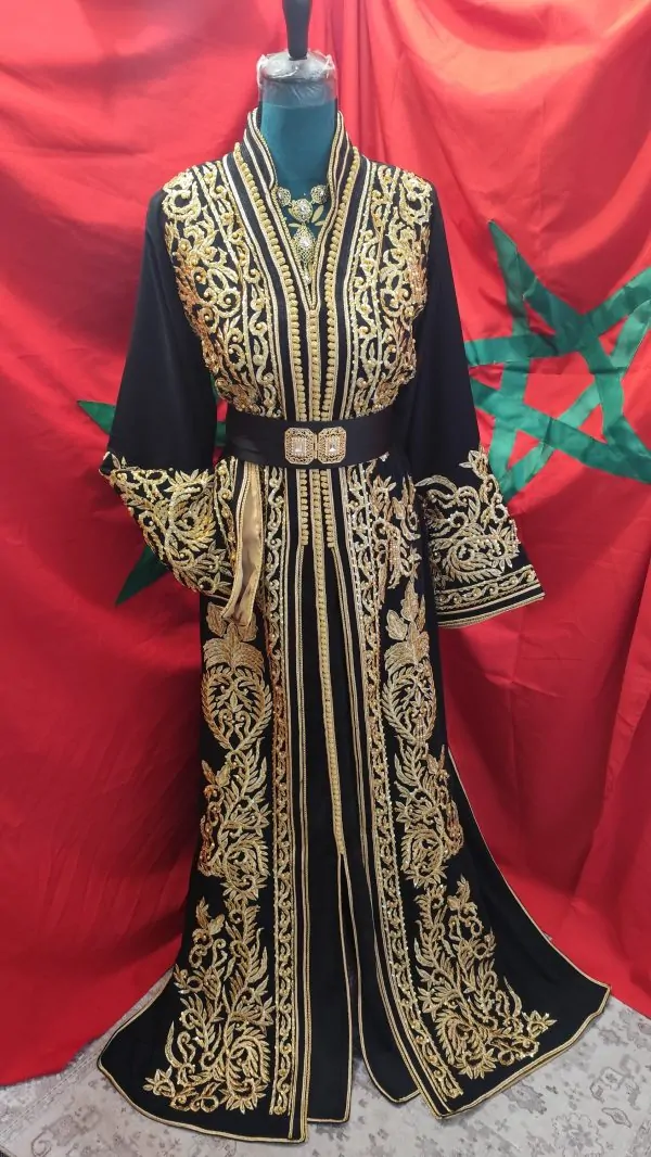 Neuer gefütterter marokkanischer Kaftan — photo 11
