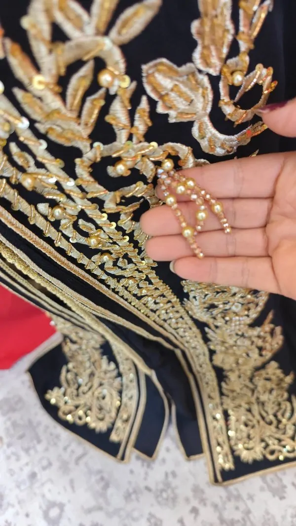 Neuer gefütterter marokkanischer Kaftan — photo 6