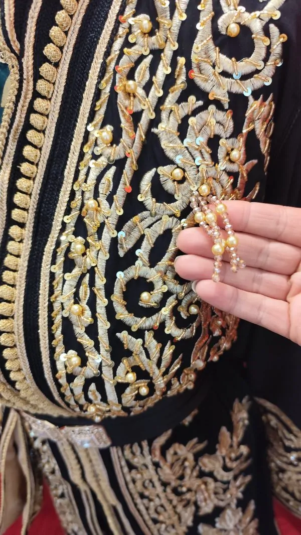 Neuer gefütterter marokkanischer Kaftan — photo 8