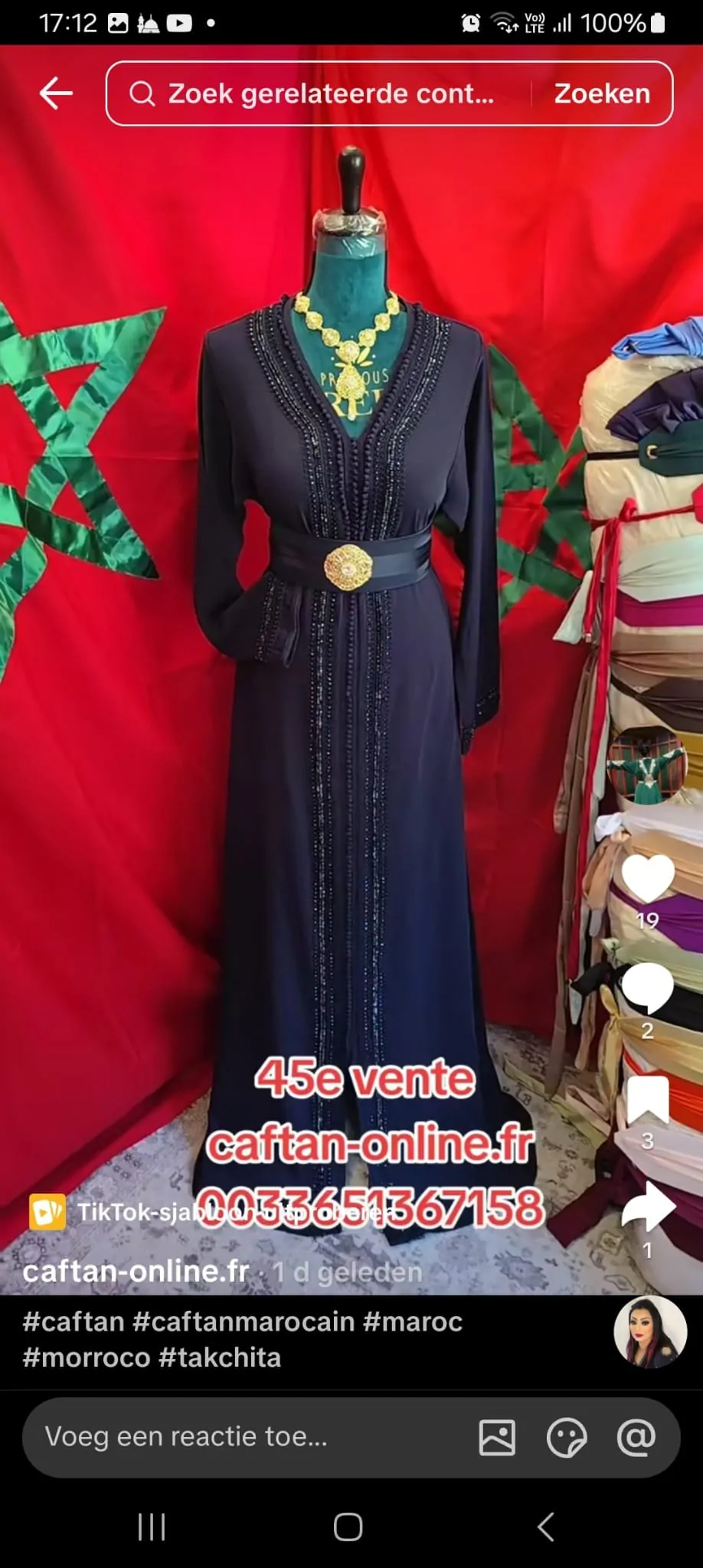 lot caftan marocain – Image 3