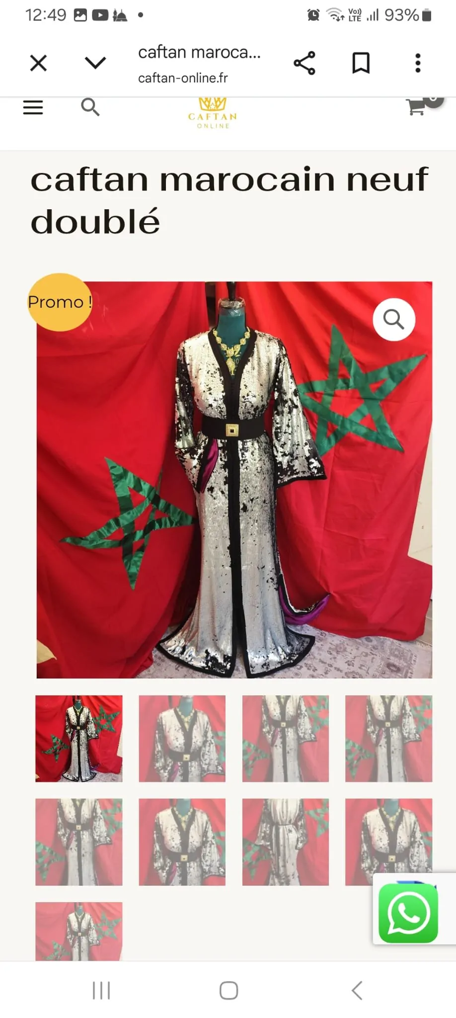 lot caftan marocain – Image 2