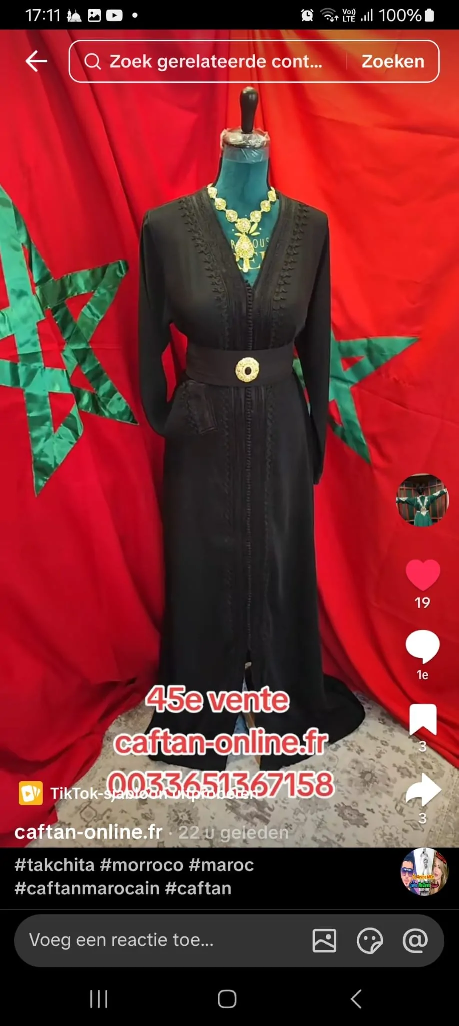 lot caftan marocain – Image 4