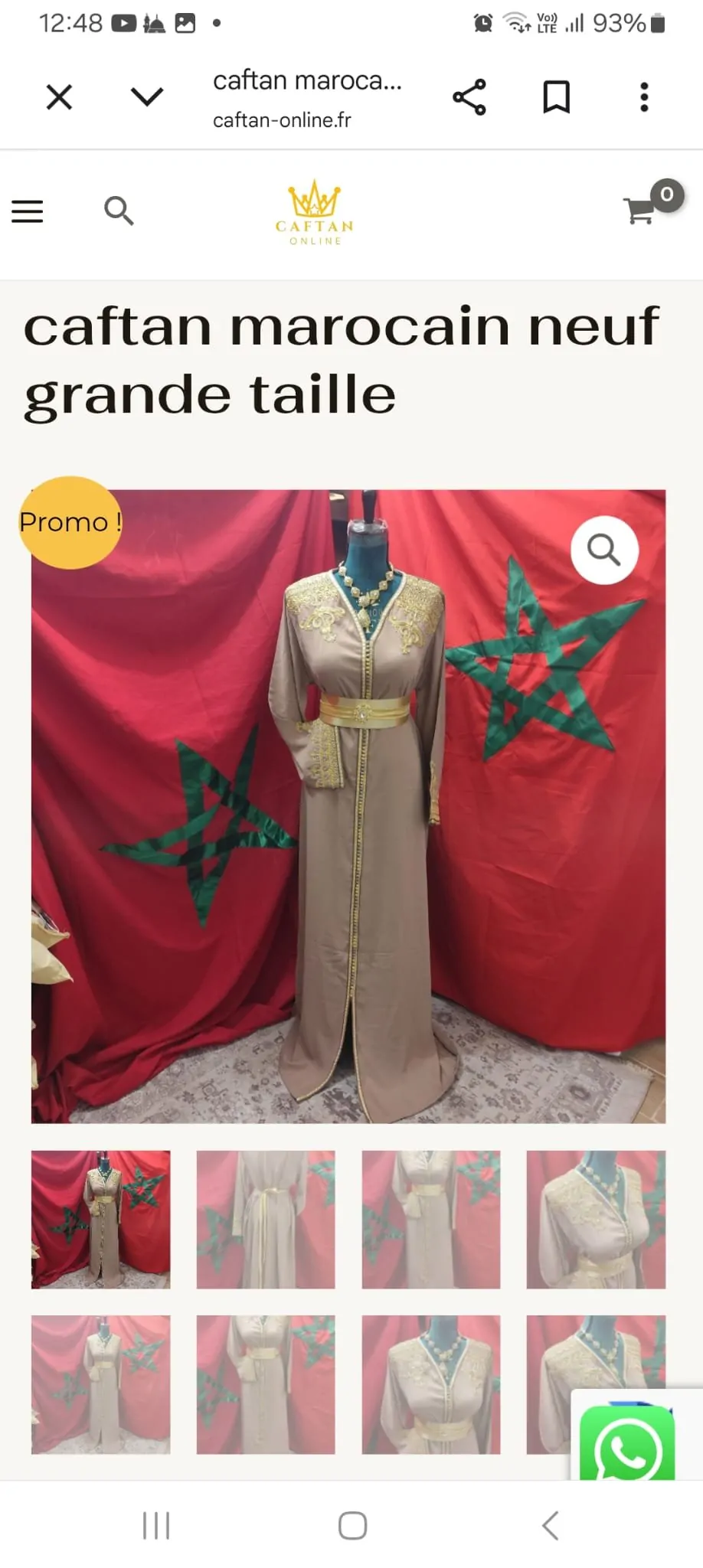 lot caftan marocain – Image 7