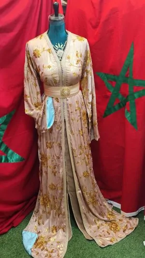 Neuer gefütterter marokkanischer Kaftan
