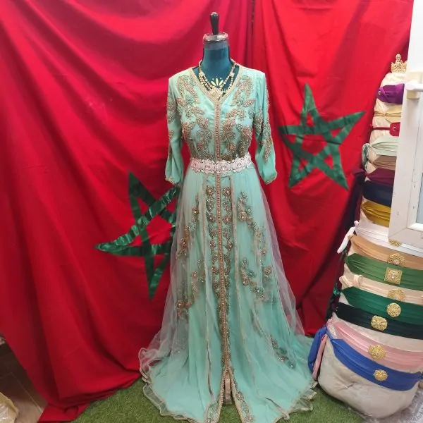 Gebrauchter marokkanischer Kaftan