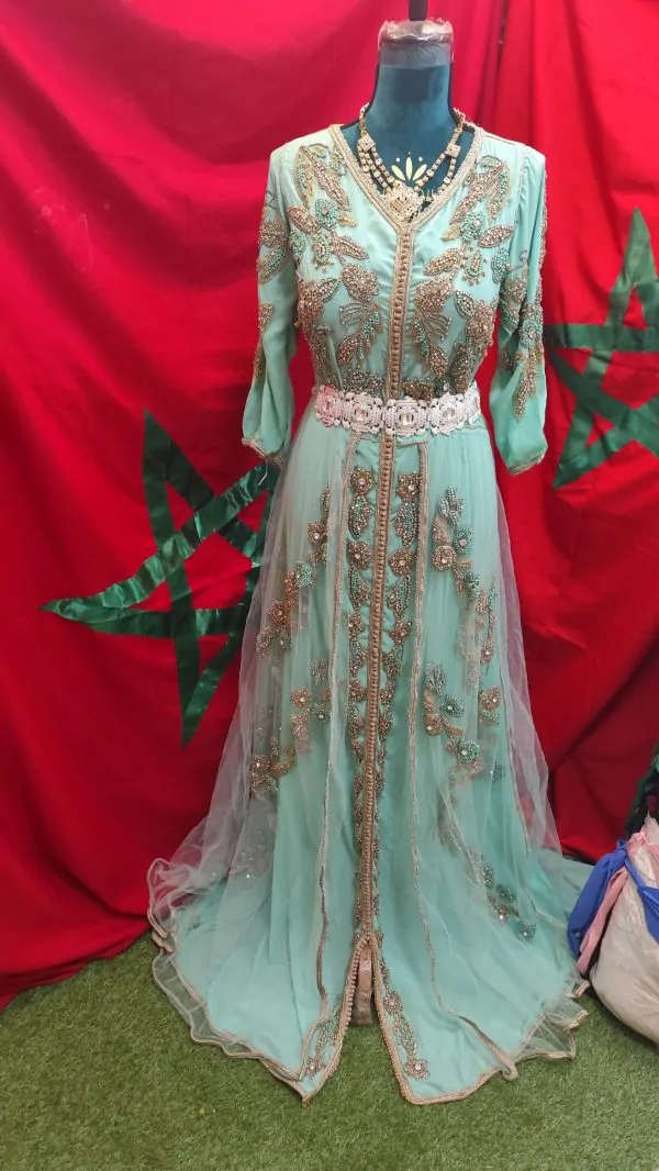 Gebrauchter marokkanischer Kaftan — photo 5