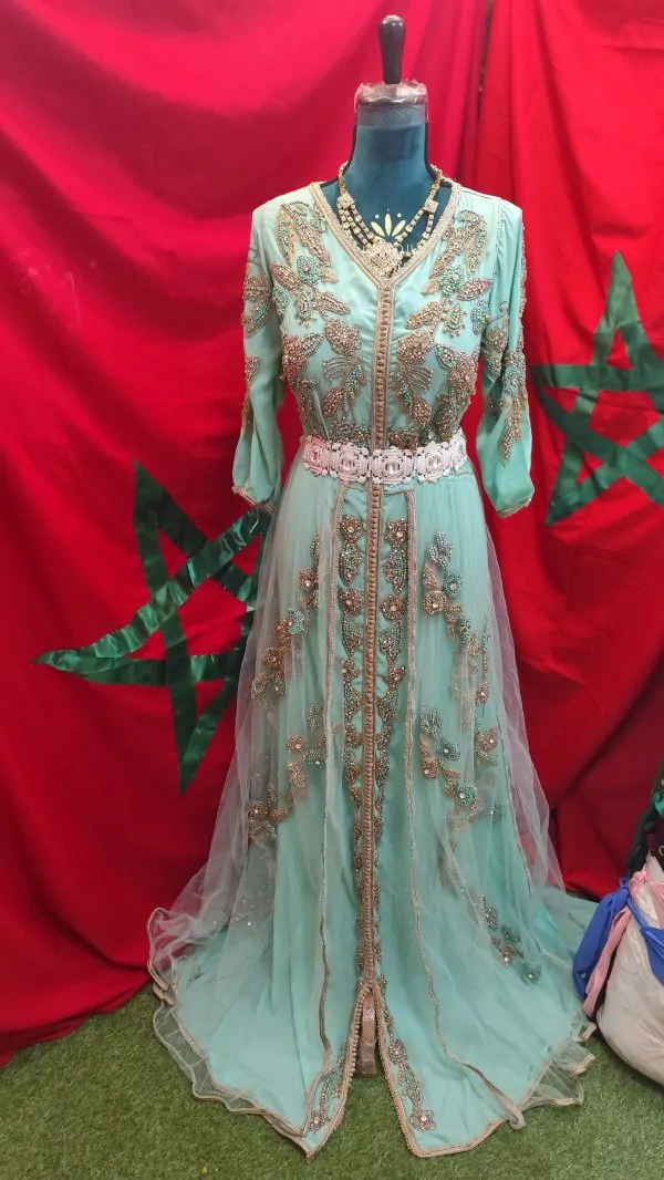 Gebrauchter marokkanischer Kaftan — photo 2