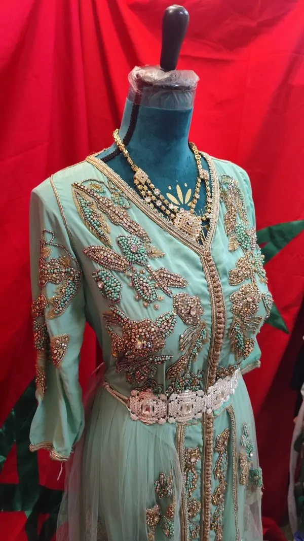 Gebrauchter marokkanischer Kaftan — photo 7