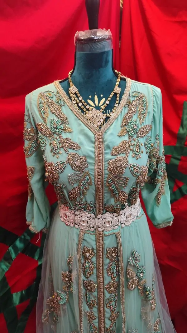 Gebrauchter marokkanischer Kaftan — photo 6