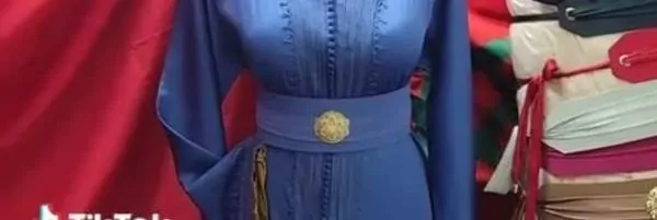 caftan marocain neuf et deux ceintures — photo 2