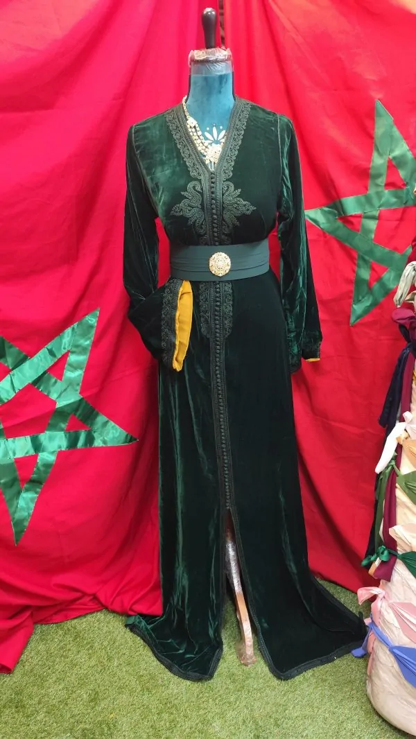 Gebrauchter marokkanischer Kaftan — photo 3