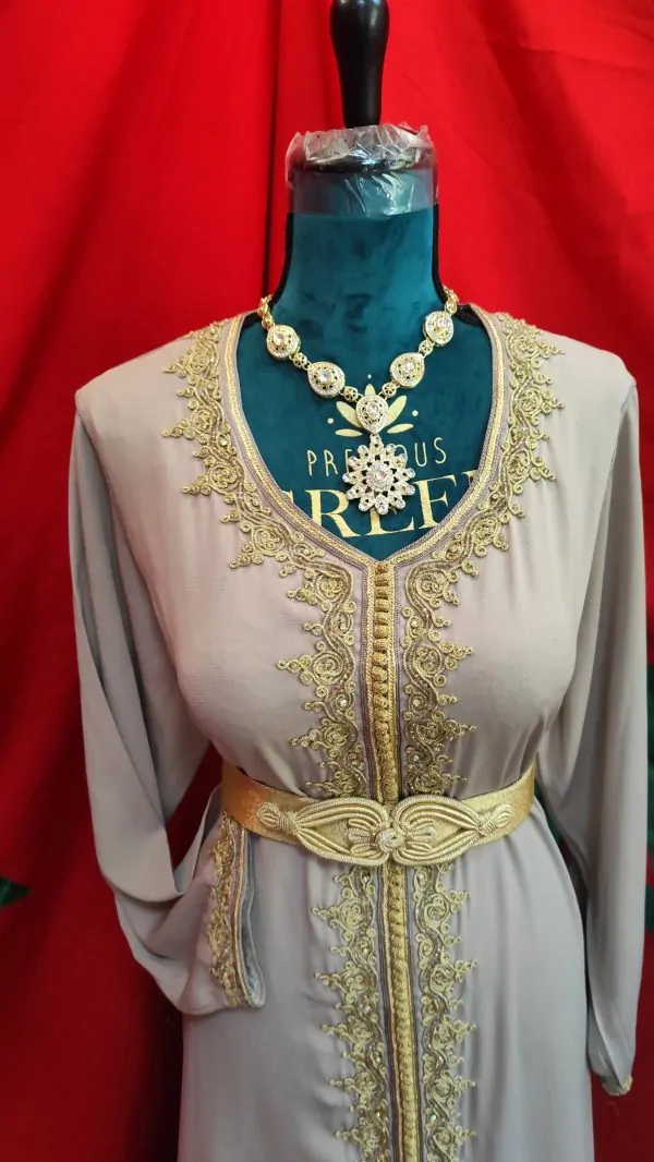 caftan marocain grande taille d'occasion — photo 2