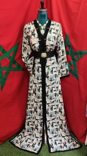 قفطان مغربي جديد