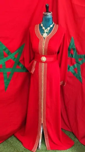 قفطان مغربي مستعمل