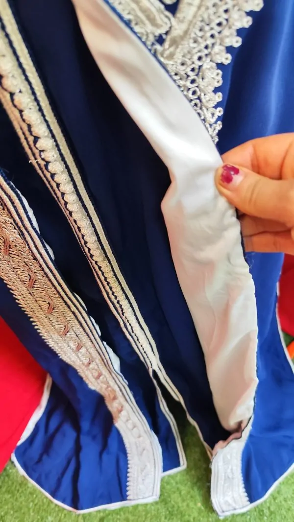 Neuer gefütterter marokkanischer Kaftan — photo 3