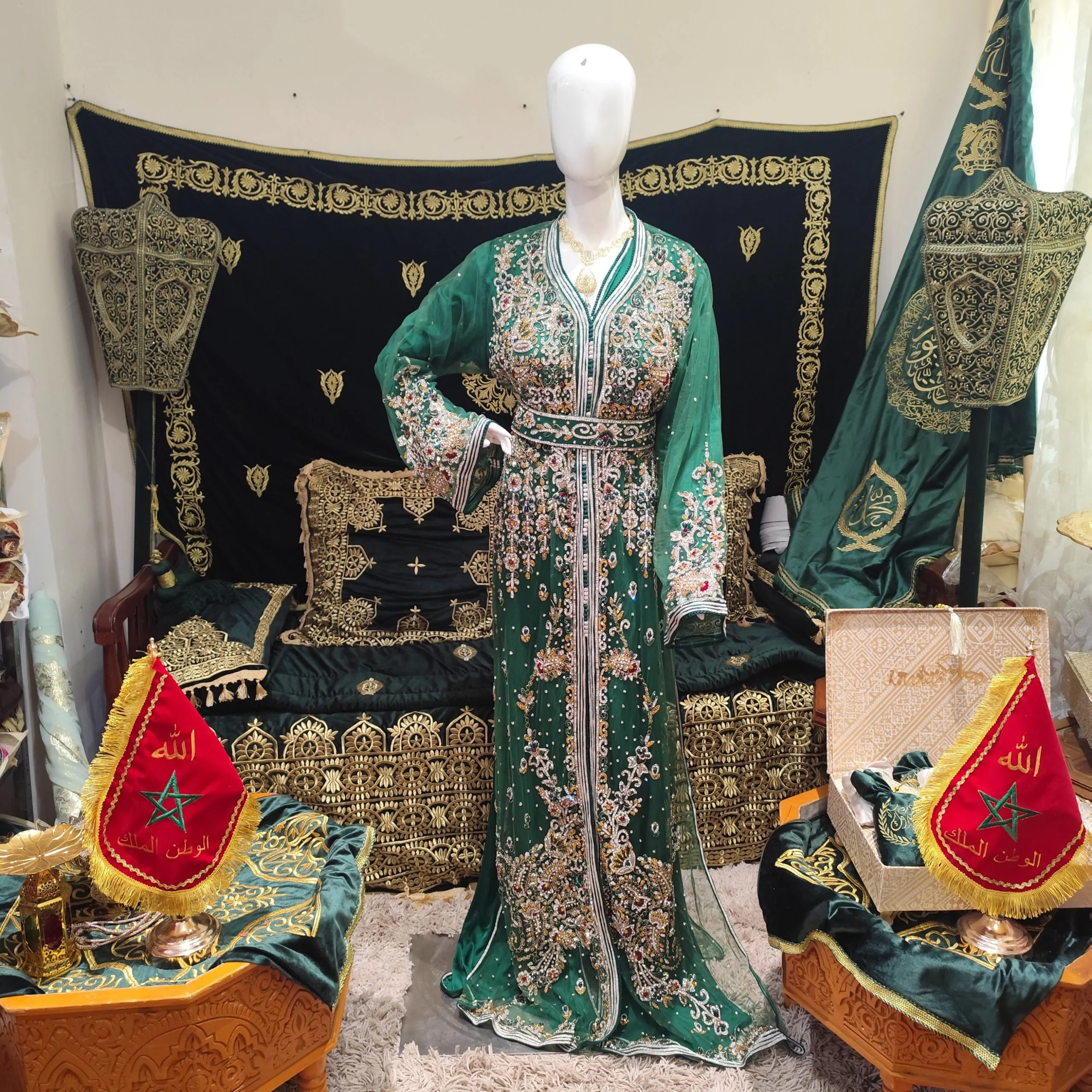 caftan marocain neuf