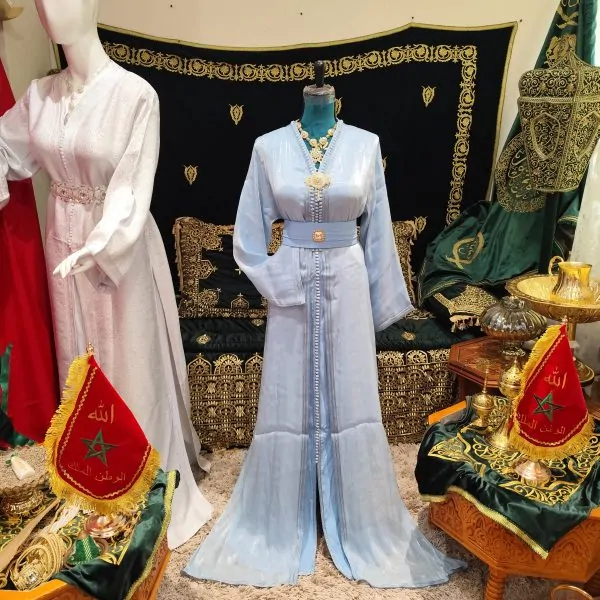 caftan marocain neuf orgonza — photo 9