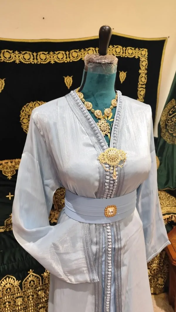 caftan marocain neuf orgonza — photo 5