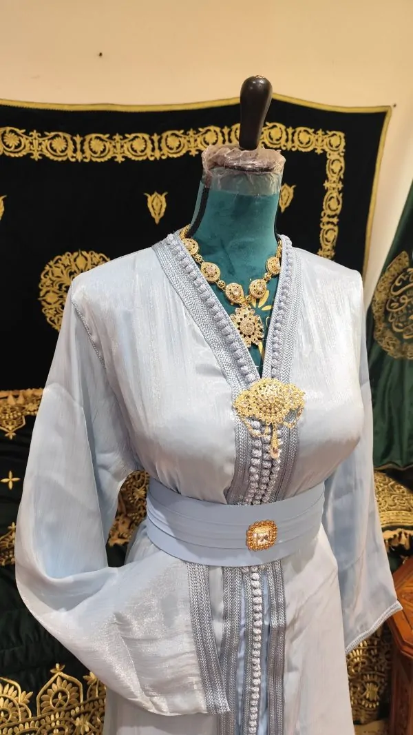 caftan marocain neuf orgonza — photo 4