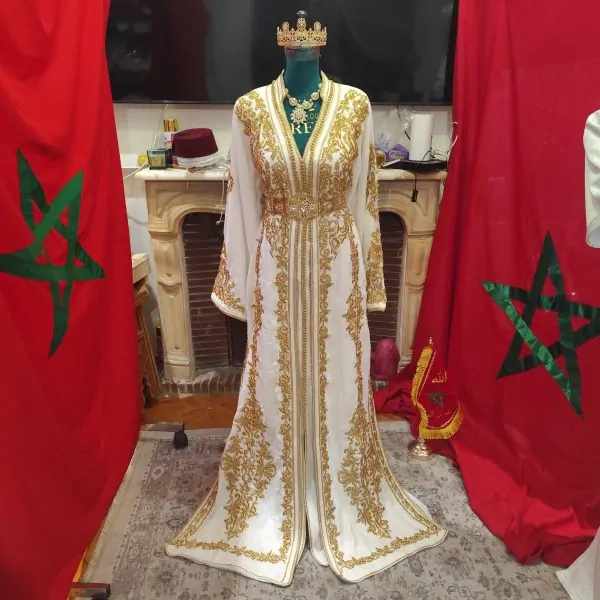 caftan marocain neuf doublé — photo 12