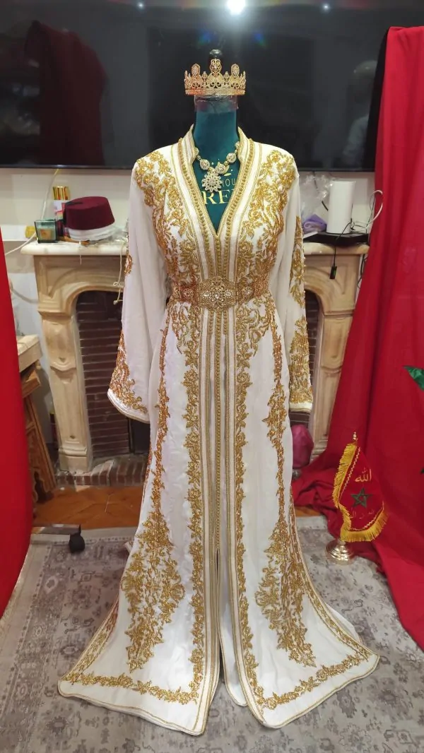 caftan marocain neuf doublé — photo 8