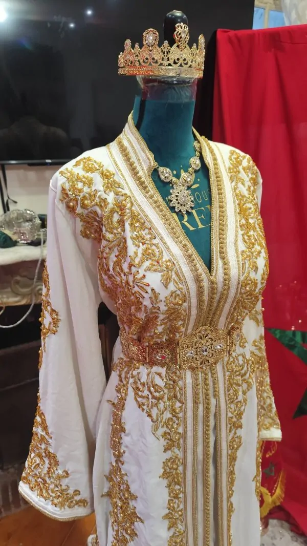 caftan marocain neuf doublé — photo 10