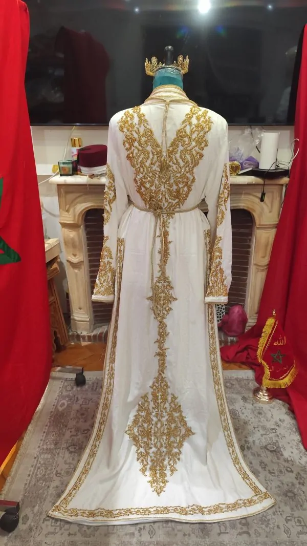 caftan marocain neuf doublé — photo 6