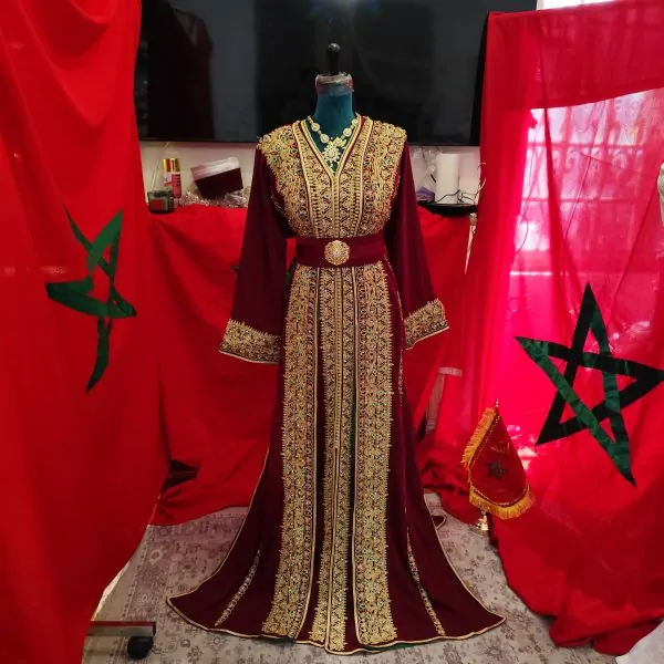 caftan marocain neuf doublé — photo 2
