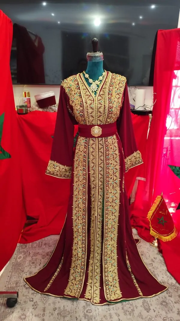 caftan marocain neuf doublé — photo 7