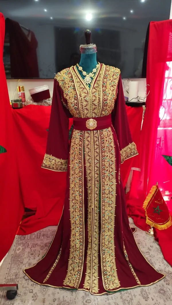 caftan marocain neuf doublé — photo 10