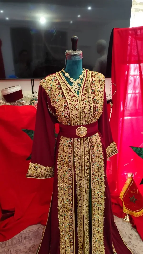 caftan marocain neuf doublé — photo 11