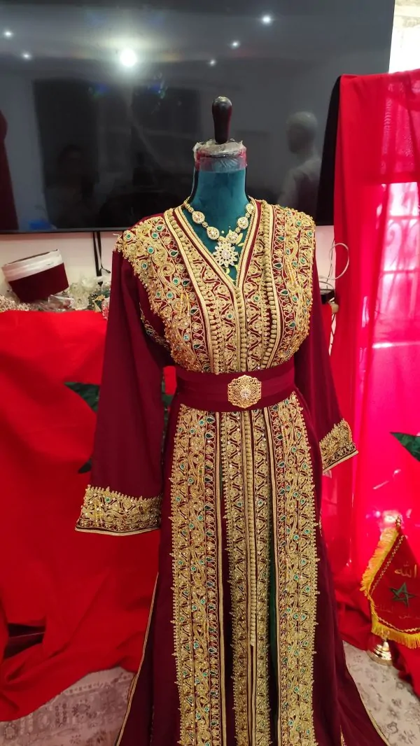 caftan marocain neuf doublé — photo 4