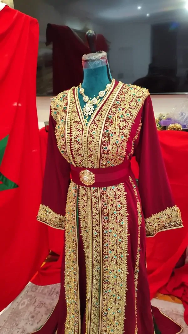 caftan marocain neuf doublé — photo 5