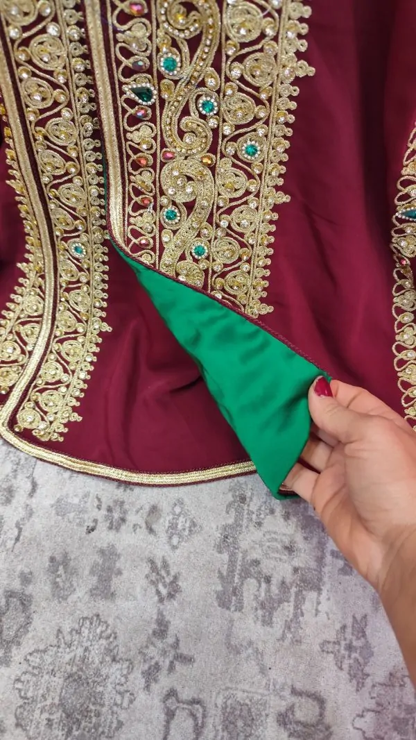caftan marocain neuf doublé — photo 12