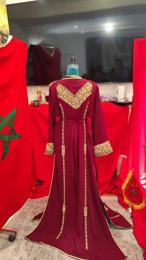 caftan marocain neuf doublé — photo 6