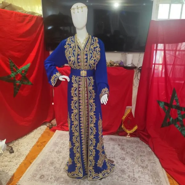Nieuwe gevoerde Marokkaanse kaftan