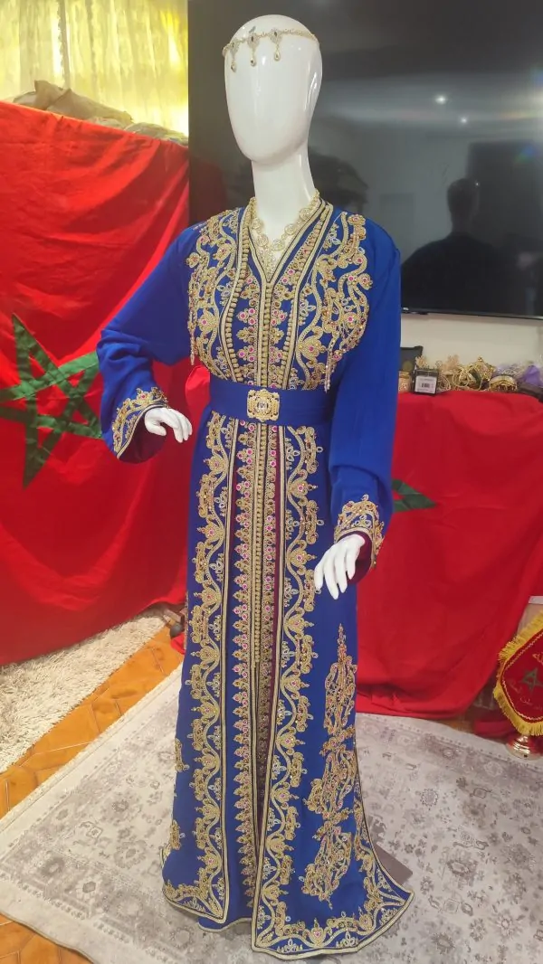Nieuwe gevoerde Marokkaanse kaftan — photo 6
