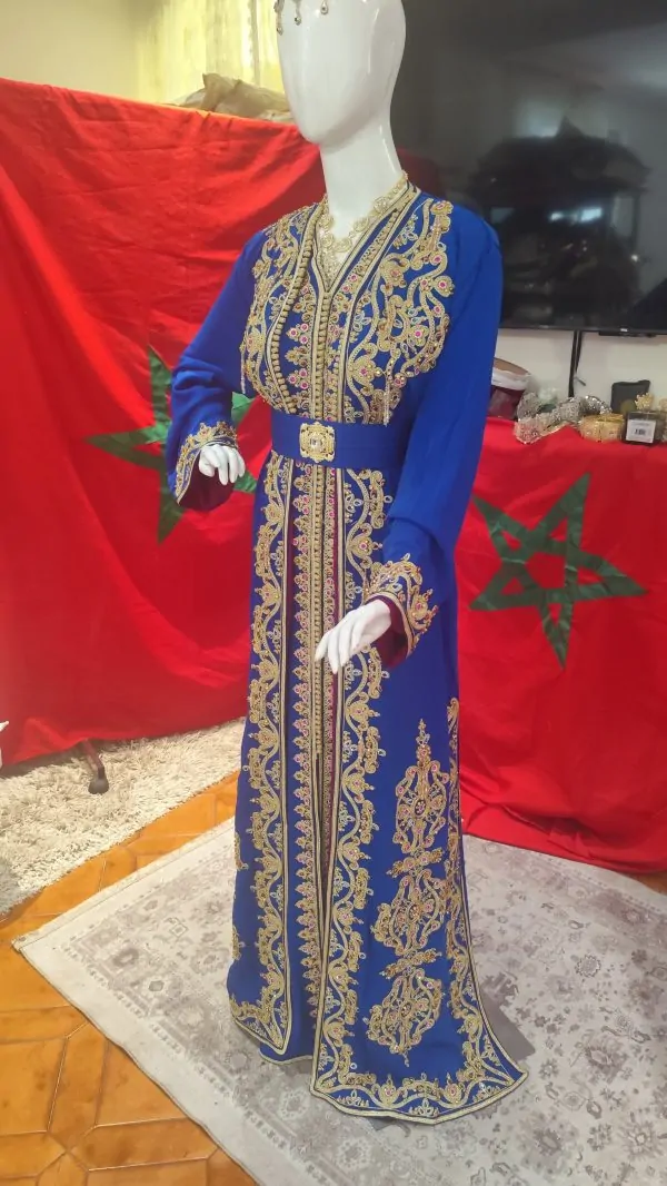 Nieuwe gevoerde Marokkaanse kaftan — photo 4