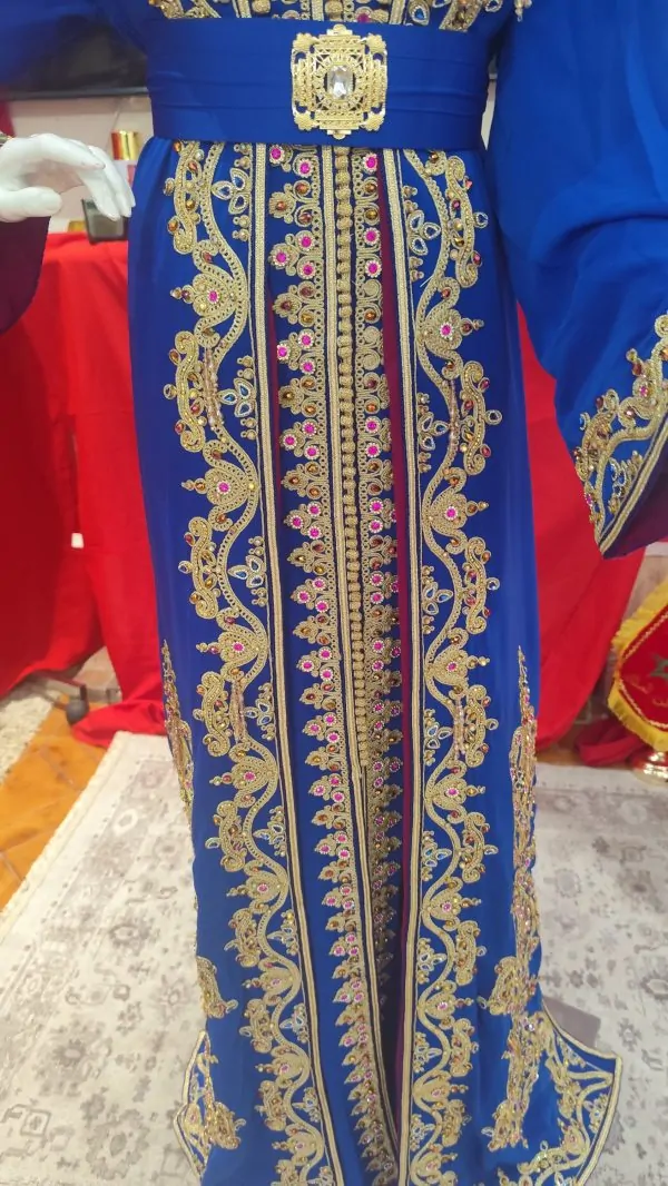 Nieuwe gevoerde Marokkaanse kaftan — photo 12
