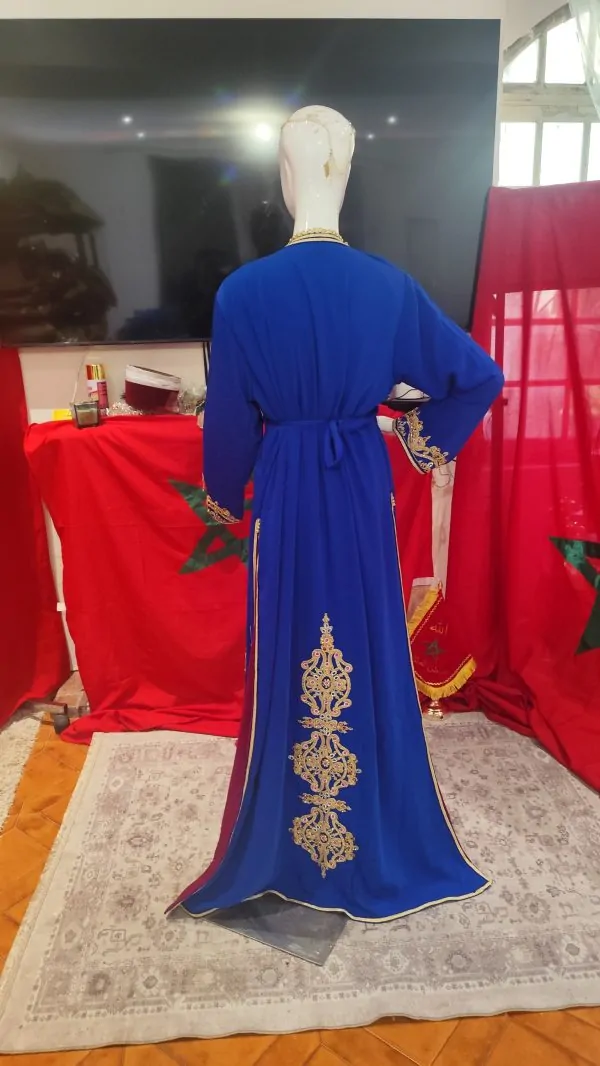 Nieuwe gevoerde Marokkaanse kaftan — photo 3