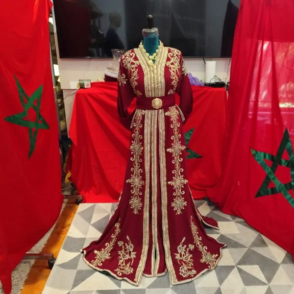 caftan marocain neuf doublé — photo 9