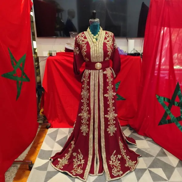 caftan marocain neuf doublé — photo 8